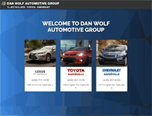 Tablet Screenshot of danwolf.com